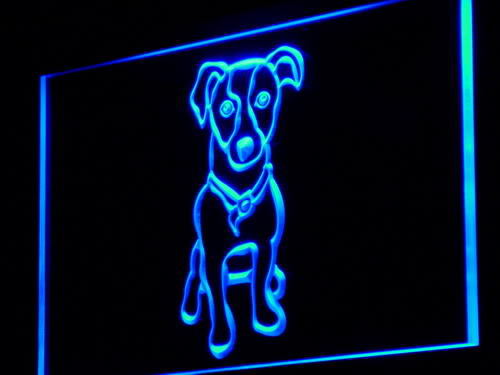Jack Russell Terrier Pet Shop Neon Light Sign